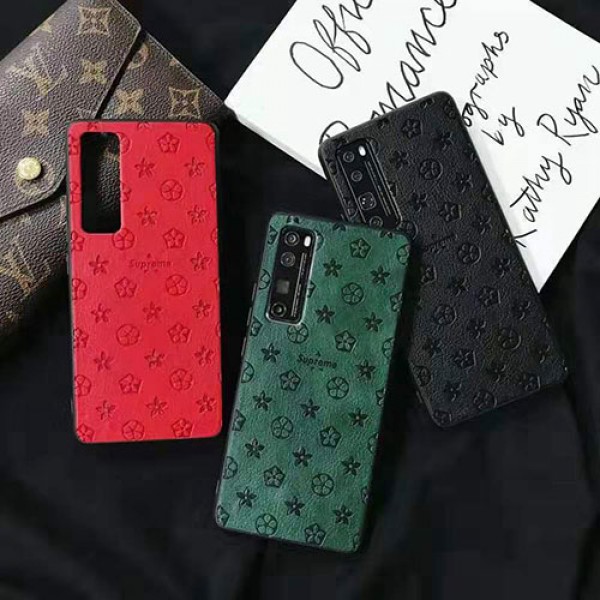 Supreme/シュプリーム ブランド iphone12/12pro maxケース かわいいhuawei p40/mate30ケースファッション セレブ愛用 iphone11/11pro/11promax xs/8/7 plusケース 激安個性潮 ファッション