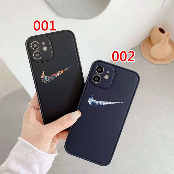 Nike ブランド iphone 12 mini/12pro/12pro maxケース シンプル ナイキ ジャケット型 iphone12/11/11pro maxケース スポーツ風 安い アイフォン11/x/8/7ケース メンズ レディース