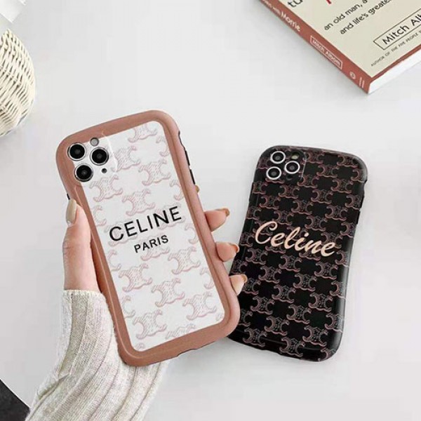 Celine iphone12pro/12pro maxケース ブランド セリーヌ アイフォン12/12mini/xs/11/8 plusケース おまけつき ジャケット型 2020 高級 人気 LINE注文 レディース 