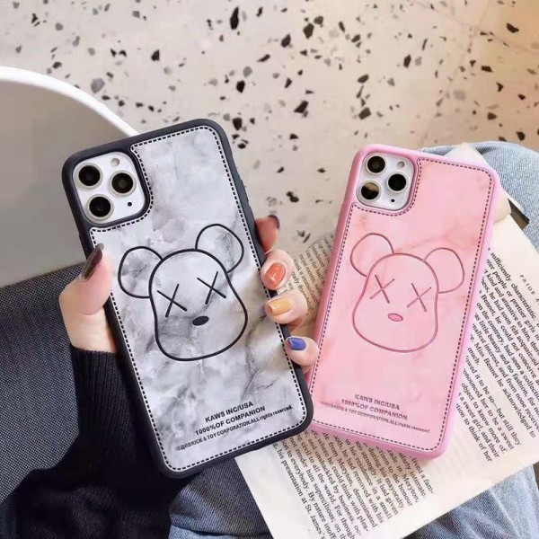 KAWS  iphone12mini/12pro maxケースファッション セレブ愛用 iphone xr/xs maxケース 激安ins風 iphone11/11promax/8plus/se2ケースかわいいジャケット型 2020 iphone12ケース 高級 人気