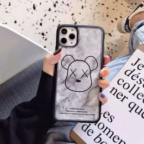 KAWS  iphone12mini/12pro maxケースファッション セレブ愛用 iphone xr/xs maxケース 激安ins風 iphone11/11promax/8plus/se2ケースかわいいジャケット型 2020 iphone12ケース 高級 人気