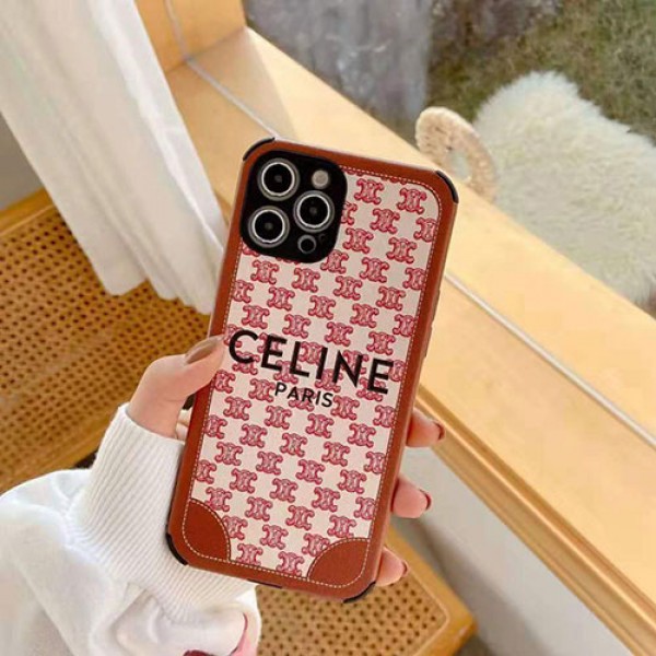 Celine/セリーヌ ブランド iphone12/12pro maxケース かわいい女性向け iphone xr/xs max/8plus/11proケースファッション セレブ愛用 iphone12mini/11pro maxケース 激安モノグラム  ブランド