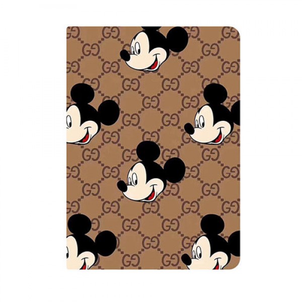 グッチgucci disney  Ipad 8/7 世代ディズニーコラボ ipad air4 2020ケース ブランド メンズ レディースipad mini 4/5カバー ipad 5/6 9.7インチ 激安 すべてのipad機種対応iPad ミニ5/4/3/2/1手帳型カバー ブランドパロディ・レプリカ日本未入荷iPad Proケース 9.7インチ 2018/2017