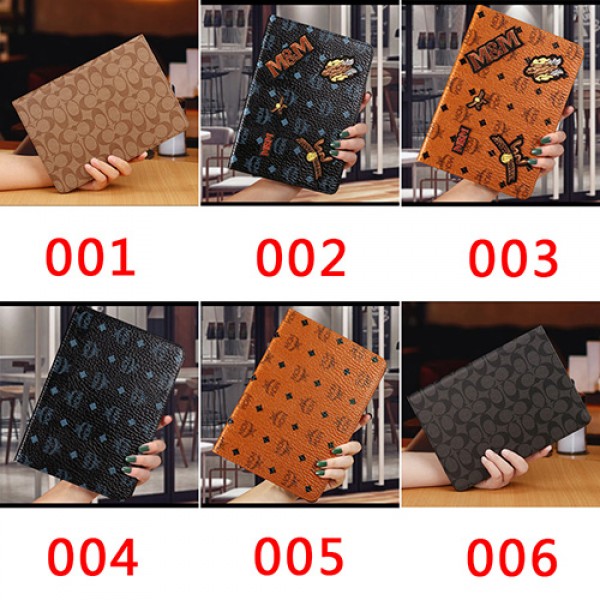 MCM/Coach Ipad 8/7 世代 air4 pro 12.9/11inch 2020ケース ブランド メンズ レディースipad mini 4/5カバー ipad 5/6 9.7インチ 激安 すべてのipad機種対応iPad Proケース 9.7インチ 2018/2017アイパッド プロ2020ケース 激安 オーダーメイド