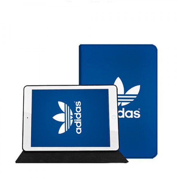 Adidas/アディダス ipad8 air4 pro 9.7/11inch 2020ケース ブランド メンズ レディースアイパッドエア1/2/3ケース 横開きiPad Proケース 9.7インチ 2018/2017新型 iPad pro 9.7 11 12.9インチケース ブランド　 2020/2018/2017  ブランドパロディ・レプリカ