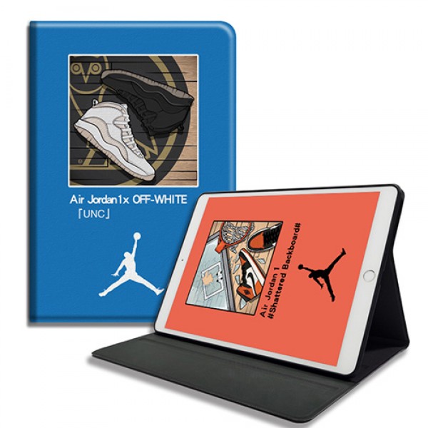 Jordan Supreme アイパッドエア1/2/ケース 横開きipad air4 mini 4/5カバー ipad 8 10.2インチ 激安 すべてのipad機種対応モノグラム ダミエ アイパッド  Off-White手帳型ブラント iPad Air 10.5インチケース  コピー