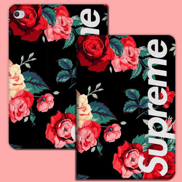 supreme ipad8 air4 pro 9.7/11inch 2020ケース ブランド メンズ レディースアイパッドエア1/2/3ケース 横開きipad mini 4/5カバー ipad 5/6 9.7インチ 激安 すべてのipad機種対応モノグラム ダミエ アイパッド 6/5/4/3/2ケース 手帳型