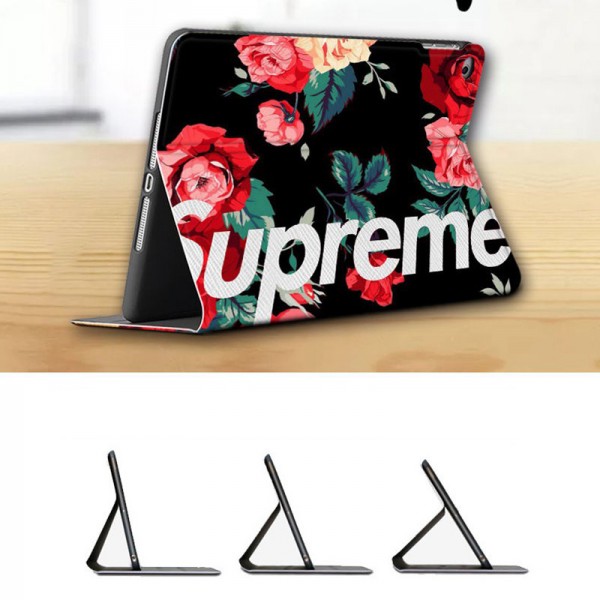 supreme ipad8 air4 pro 9.7/11inch 2020ケース ブランド メンズ レディースアイパッドエア1/2/3ケース 横開きipad mini 4/5カバー ipad 5/6 9.7インチ 激安 すべてのipad機種対応モノグラム ダミエ アイパッド 6/5/4/3/2ケース 手帳型