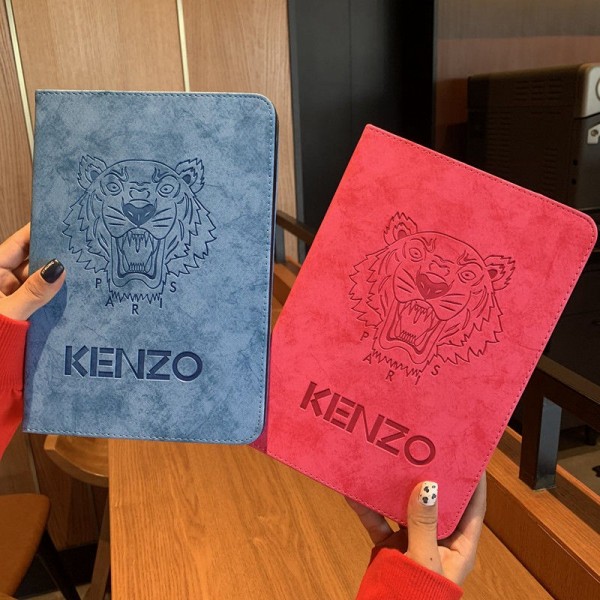 Kenzo アイパッドエア1/2/3/4ケース 横開きモノグラム ダミエ アイパッド 6/5/4/3/2ケース 手帳型ブラント iPad8 Air4 10.9インチケース  コピーアイパッド プロ2020ケース 激安 オーダーメイド