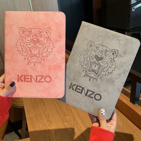 Kenzo アイパッドエア1/2/3/4ケース 横開きモノグラム ダミエ アイパッド 6/5/4/3/2ケース 手帳型ブラント iPad8 Air4 10.9インチケース  コピーアイパッド プロ2020ケース 激安 オーダーメイド