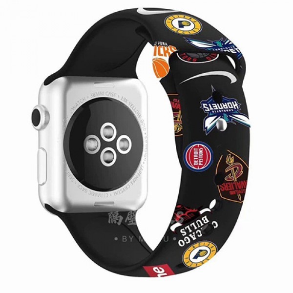 supreme x nikeコラボ Apple Watch 8/7/6/5/4/3ベルト 交換用アップルウォッチ8/7/6/se 2022 バンド ブランド レディースかわいいビジネスマン用高級Apple Watch 8/7/6/5/4/3ブランドバンド本革