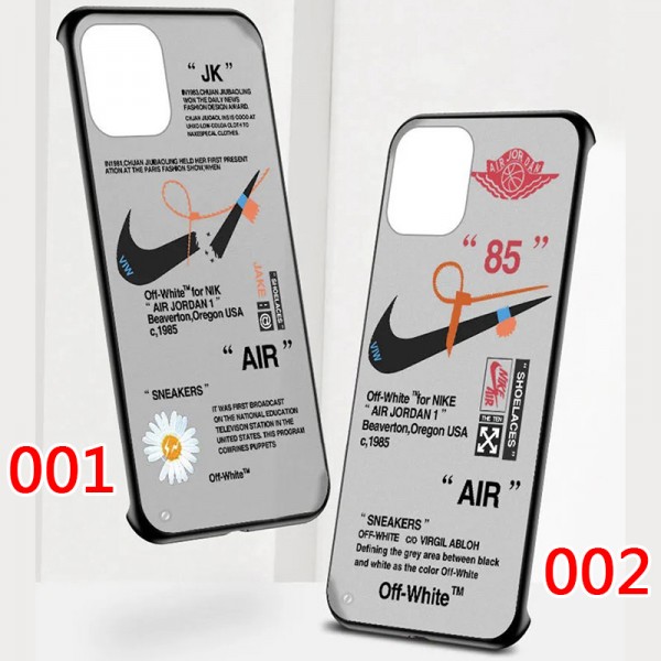 Off-White x Nikeコラボ ブランド iphone12/12pro max Galaxy note20/s20ケース かわいい女性向け iphone xr/xs max Huawei p40/mate40ケースジャケット型 2020 iphone12ケース 高級 人気iphone 12ケース ファッション