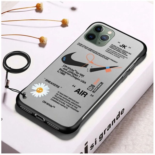 Off-White x Nikeコラボ ブランド iphone12/12pro max Galaxy note20/s20ケース かわいい女性向け iphone xr/xs max Huawei p40/mate40ケースジャケット型 2020 iphone12ケース 高級 人気iphone 12ケース ファッション