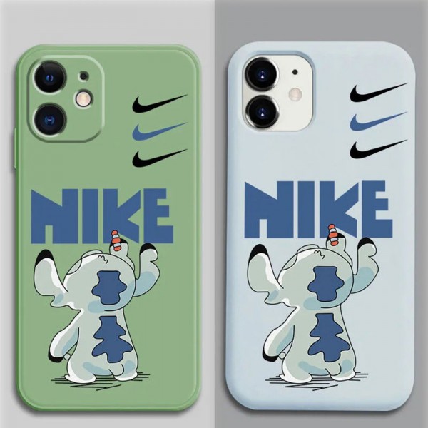 Nike/イキ ブランド iphone12/12pro maxケース かわいいペアお揃い アイフォン2 iphone 11/xs/x/8/7ケースシンプル 2 ジャケットレディース アイフォiphone12/xs/11/8 plusケース おまけつき