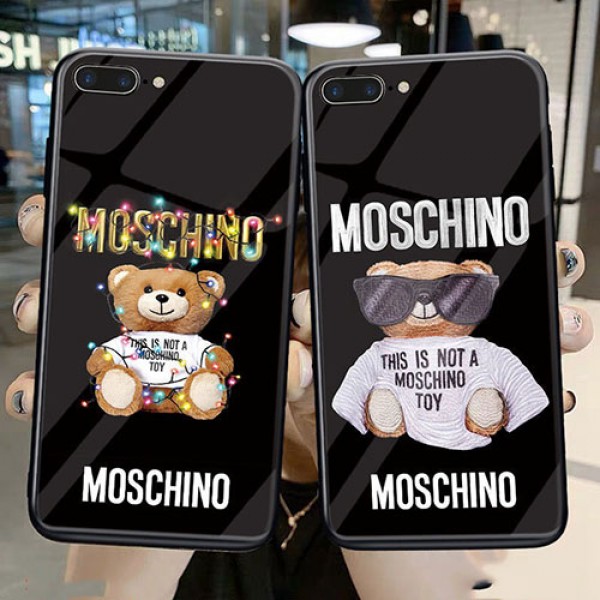 Moschino/モスキーノ メンズ iphone12/12pro max galaxy note20/s20ケース 安いレディース アイフォiphone12mini/xs/11/8 plusケース おまけつきhuawei p40/mate40ケースブランドジャケット型 2020 iphone12ケース 高級 人気