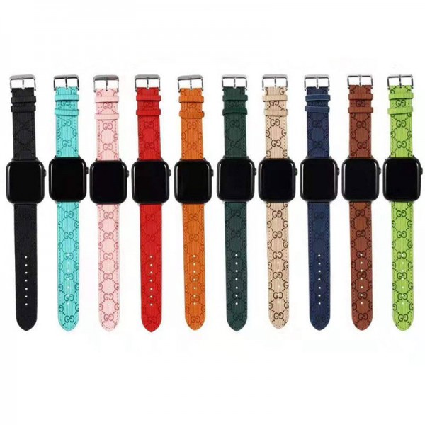 Gucci/グッチ Apple Watch 6/5/4/3ベルト 交換用アップルウォッチ6/se 2020 バンド ブランド レディースバンド 女性 人気かわいい 38mm/40mm/42mm/44mm