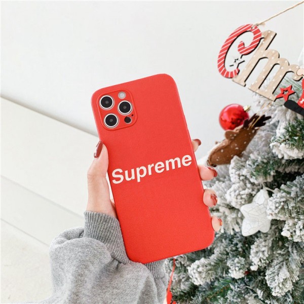 Supreme/シュプリーム iphone12mini/12promaxケース ビジネス ストラップ付きiphone xr/xs max/8plus/11proケースブランドモノグラム iphone12/11pro maxケース ブランド