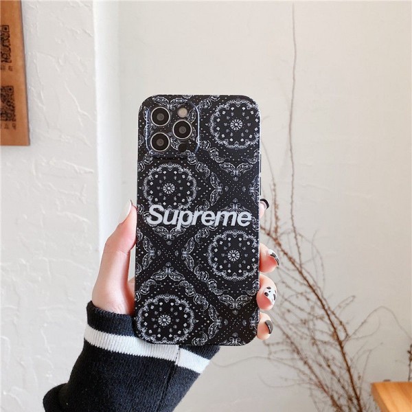 Supreme/シュプリーム ペアお揃い アイフォン12mini/12 pro maxケース  ビジネス ストラップ付きiphone 11/xs/x/8/7ケース大人気 iphone 12ケース ファッション