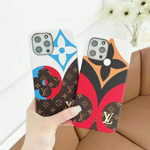 lv/ルイ·ヴィトンブランドiphone 13/12s/12/12 pro/12 mini/12 pro maxケース革製ジャケット型 激安ファッション耐衝撃モノグラム経典 個性潮アイフォン11/11PRO/promaxスマホケース高級感 アイフォン12カバー ヒット防止ブランド iphone x/8/7 plusケース大人気アイドル愛用 メンズレディース 