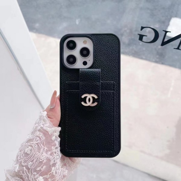 Chanel シャネルブランドiphone 15 plus 14 pro maxケースiphone 15/14 proカバー ストラップ付 カード入れsamsung s22 s23 ultraケースカバースタンド付きgalaxy s23 ultra plus s22スマホケース コピー