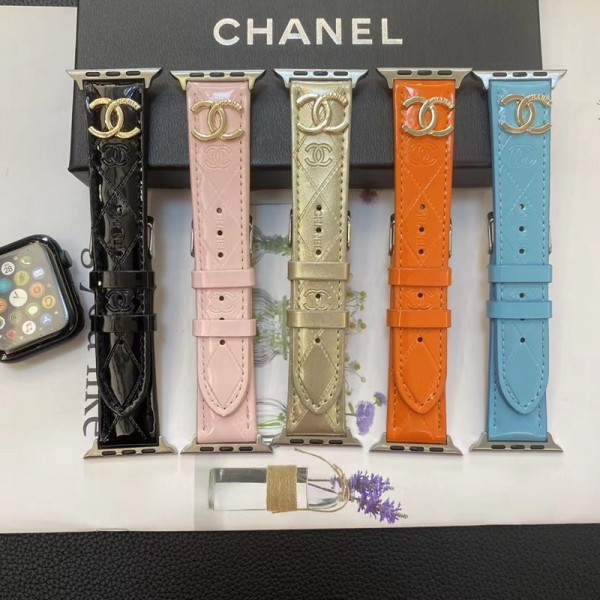 Chanel シャネルアップルウォッチ9 Ultra 49mmバンドアップルウォッチ9バンドベルトアップルウォッチ7/8/9ベルトビジネスマン用高級Apple Watch9/8/7ブランドバンド本革