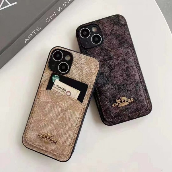 Coach コーチブランドiphone 16 14 plus 15 pro maxケースおしゃれiphone 15 2023 14 13 12 xr xs 8/7 plusケース 手帳型バッグ型韓国風セレブ愛用 iphone 15 アイフォン 15 14 13pro maxケース ジャケットスマホケース コピーセレブ愛用全機種対応ハイブランドケース パロディ