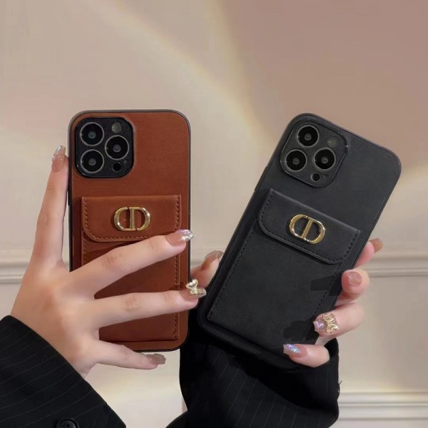 Dior ディオールハイブランド アイフォン15 14+ 13 pro max レディースメンズ激安iphone 14 15 plusケースカバーカード入れセレブ愛用全機種対応ハイブランドケース パロディiphone14/13 pro max スマホケース コピー