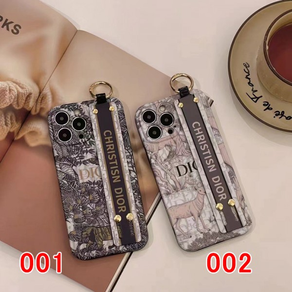 Dior ディオールiphone 15/14 pro/15 pro max xs/8/7 plusカバー ストラップ付 カード入れ韓国風セレブ愛用 iphone 15 アイフォン 15 14 13pro maxケース ジャケットスマホケース コピーセレブ愛用全機種対応ハイブランドケース パロディiphone14/13 pro max スマホケース コピー