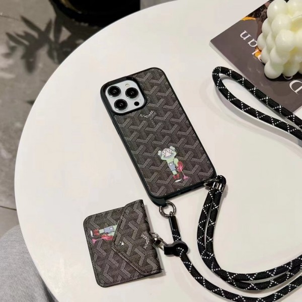 Goyard ゴヤールハイブランド アイフォン15 14+ 13 pro max レディースメンズ激安iphone 14 15 plusケースカバースタンド付きセレブ愛用全機種対応ハイブランドケース パロディiphone14/13 pro max スマホケース コピー