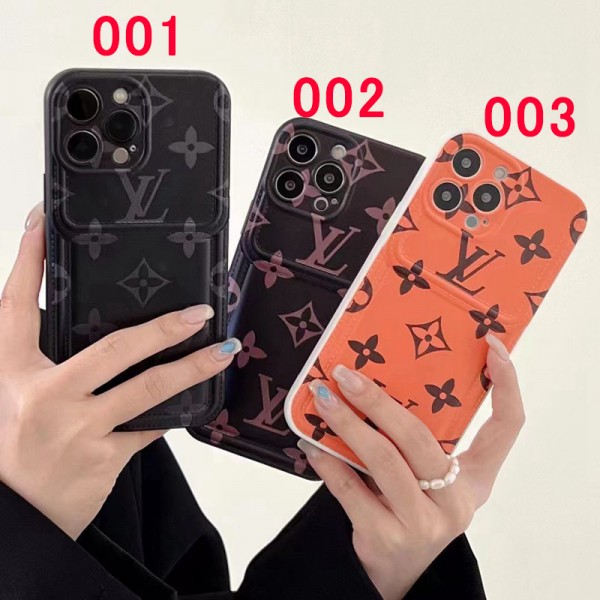 Lv ルイヴィトンブランドiphone 14 plus 15 pro maxケースiphone 14 15 plusケースカバースタンド付きセレブ愛用全機種対応ハイブランドケース パロディiphone14/13 pro max スマホケース コピー