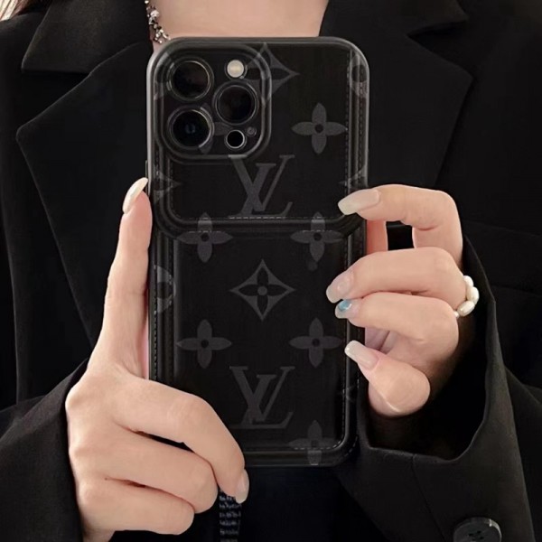 Lv ルイヴィトンブランドiphone 14 plus 15 pro maxケースiphone 14 15 plusケースカバースタンド付きセレブ愛用全機種対応ハイブランドケース パロディiphone14/13 pro max スマホケース コピー