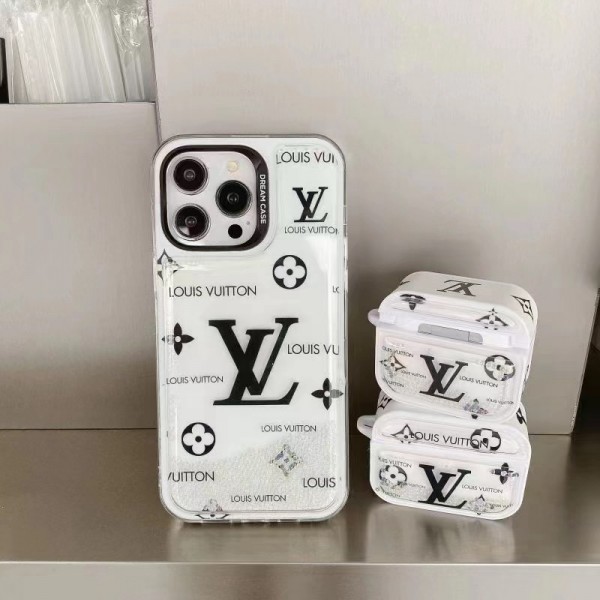 Lv ルイヴィトンシャネルグッチプラダイブサンローラングッチアイホン14 15 plusケース ハイブランド  AirPods1/2/3 Pro2ケースカバー 耐衝撃 エアーポッズプロ2ケース エアーポッズ プロ2 3/2/1ケースブランド Air Pods Pro2ケース