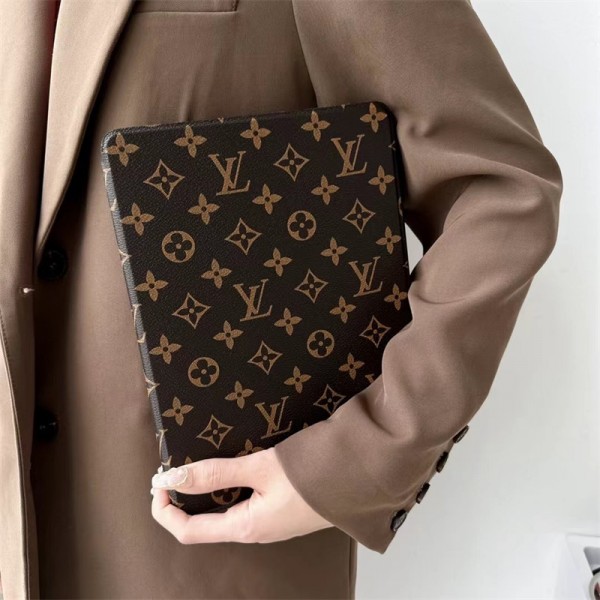 Lv ルイヴィトンIpad Air6/5/4 Ipad Mini6/5/4/3カバー手帳型 IPadミニ6/5/4ケースカバー ブランドパロディメンズ レディースアイパッドエア1/2/3/4/5/6ケース