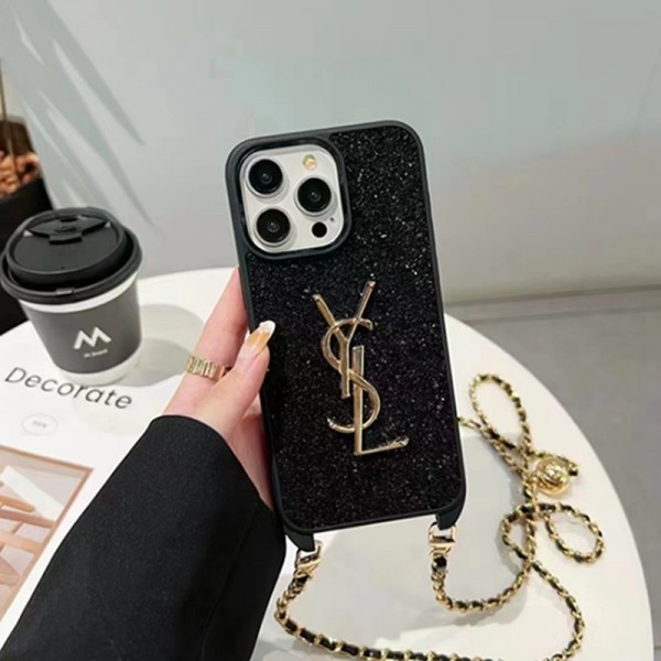 Ysl イブサンローランブランドiphone 14 plus 15 pro maxケースハイブランド アイフォン15 14+ 13 pro max レディースメンズ激安セレブ愛用全機種対応ハイブランドケース パロディiphone14/13 pro max スマホケース コピー