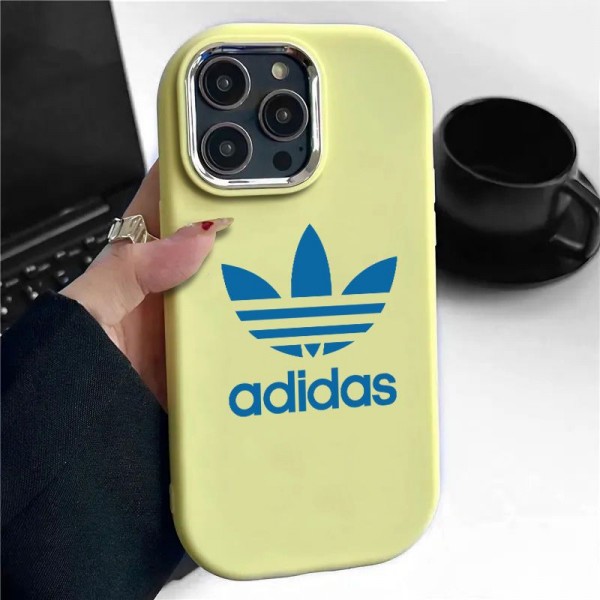 Adidas アディダスブランドiphone 16 14 plus 15 pro maxケースハイブランド アイフォン16 15 14+ 13 pro max レディースメンズ激安iphone 16/14 pro/15 pro max xs/8/7 plusカバー ストラップ付 カード入れiphone 14 15 16 plusケースカバースタンド付き