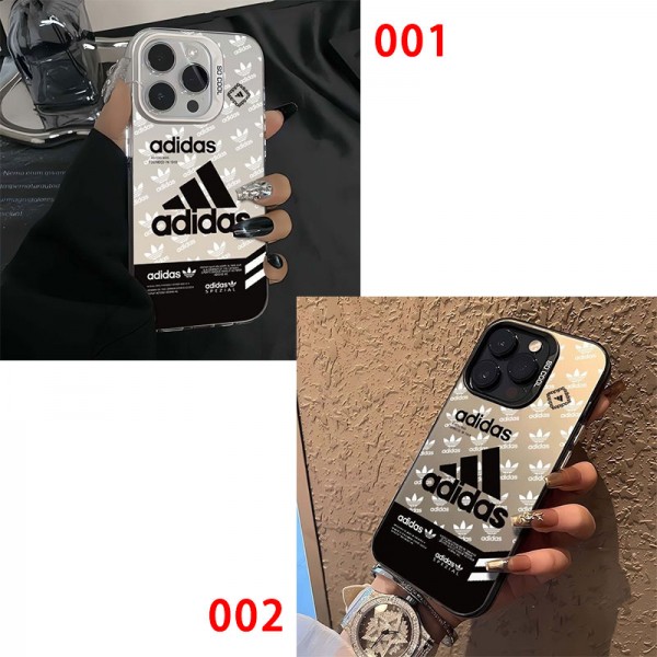 Adidas アディダスおしゃれiphone 17 air 16  pro max 15 14 13 12 ケース 手帳型バッグ型iphone 17Pro/16/14 pro/15 pro max 16 plus カバー ストラップ付 カード入れiphone16 17 pro air 14 15 16 plusケースカバースタンド付き韓国風セレブ愛用 iphone 16 15 17 air アイフォン17 16 15 14 13pro maxケース ジャケットスマホケース コピー