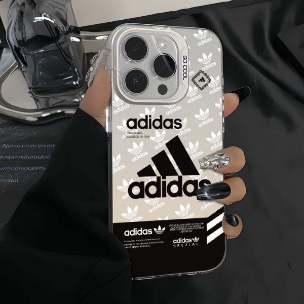 Adidas アディダスおしゃれiphone 17 air 16  pro max 15 14 13 12 ケース 手帳型バッグ型iphone 17Pro/16/14 pro/15 pro max 16 plus カバー ストラップ付 カード入れiphone16 17 pro air 14 15 16 plusケースカバースタンド付き韓国風セレブ愛用 iphone 16 15 17 air アイフォン17 16 15 14 13pro maxケース ジャケットスマホケース コピー