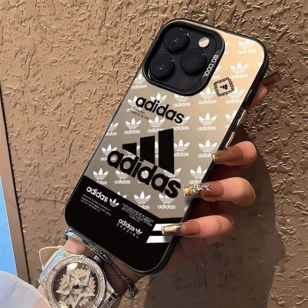 Adidas アディダスおしゃれiphone 17 air 16  pro max 15 14 13 12 ケース 手帳型バッグ型iphone 17Pro/16/14 pro/15 pro max 16 plus カバー ストラップ付 カード入れiphone16 17 pro air 14 15 16 plusケースカバースタンド付き韓国風セレブ愛用 iphone 16 15 17 air アイフォン17 16 15 14 13pro maxケース ジャケットスマホケース コピー