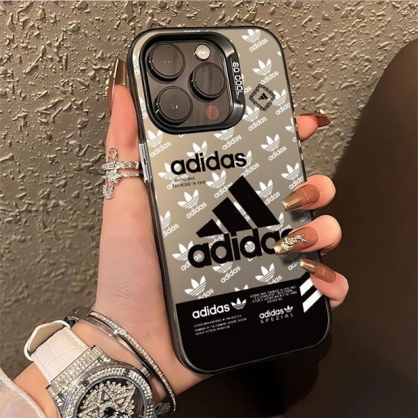 Adidas アディダスおしゃれiphone 17 air 16  pro max 15 14 13 12 ケース 手帳型バッグ型iphone 17Pro/16/14 pro/15 pro max 16 plus カバー ストラップ付 カード入れiphone16 17 pro air 14 15 16 plusケースカバースタンド付き韓国風セレブ愛用 iphone 16 15 17 air アイフォン17 16 15 14 13pro maxケース ジャケットスマホケース コピー