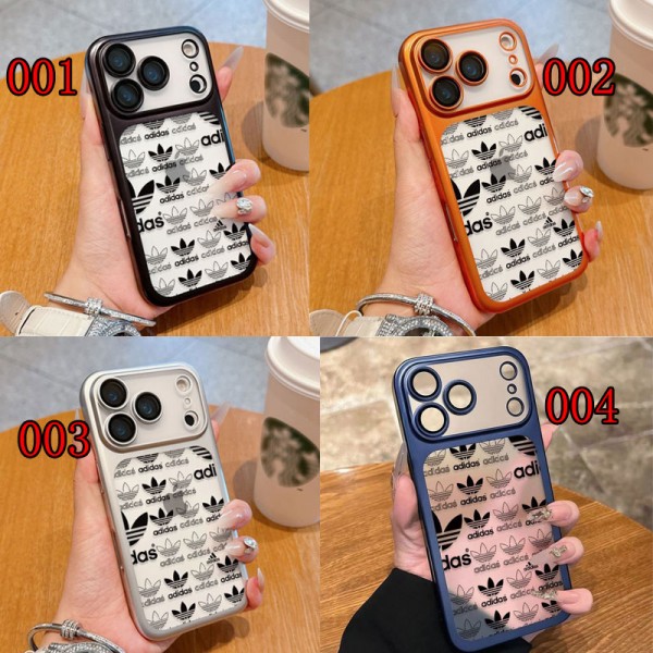 Adidas アディダスハイブランド アイフォン16 plus15 14+ 16 17pro max カバーレディースメンズ激安iphone 17Pro/16/14 pro/15 pro max 16 plus カバー ストラップ付 カード入れiphone16 17 pro air 14 15 16 plusケースカバースタンド付きiphone17 air 16 15 14/13 pro max スマホケース コピー