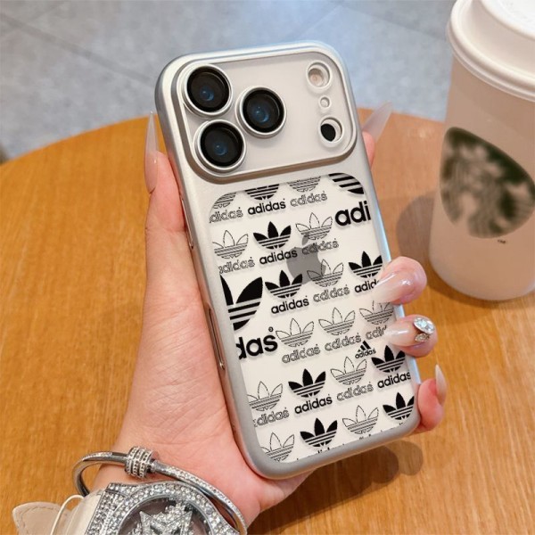 Adidas アディダスハイブランド アイフォン16 plus15 14+ 16 17pro max カバーレディースメンズ激安iphone 17Pro/16/14 pro/15 pro max 16 plus カバー ストラップ付 カード入れiphone16 17 pro air 14 15 16 plusケースカバースタンド付きiphone17 air 16 15 14/13 pro max スマホケース コピー