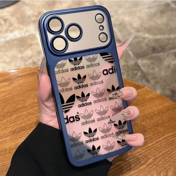 Adidas アディダスハイブランド アイフォン16 plus15 14+ 16 17pro max カバーレディースメンズ激安iphone 17Pro/16/14 pro/15 pro max 16 plus カバー ストラップ付 カード入れiphone16 17 pro air 14 15 16 plusケースカバースタンド付きiphone17 air 16 15 14/13 pro max スマホケース コピー