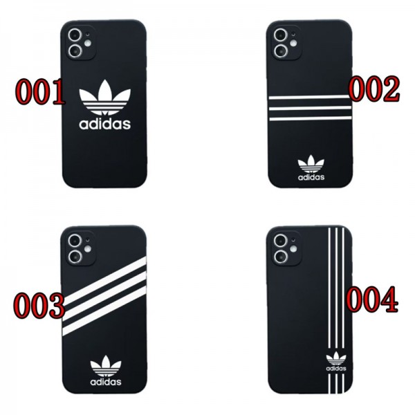 Adidas アディダスブランドiphone 16 17 pro 15 plus 16 pro max 17eケースおしゃれiphone 17 air 16  pro max 15 14 13 12 17eケース iphone 17Pro/16/14 pro/15 pro max 16 plus 17 17eカバー ストラップ付 カード入れ韓国風セレブ愛用 iphone 17e 16 15 17 air アイフォン17 16 15 14 13pro maxケース ジャケットスマホケース コピー