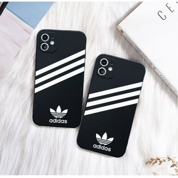 Adidas アディダスブランドiphone 16 17 pro 15 plus 16 pro max 17eケースおしゃれiphone 17 air 16  pro max 15 14 13 12 17eケース iphone 17Pro/16/14 pro/15 pro max 16 plus 17 17eカバー ストラップ付 カード入れ韓国風セレブ愛用 iphone 17e 16 15 17 air アイフォン17 16 15 14 13pro maxケース ジャケットスマホケース コピー