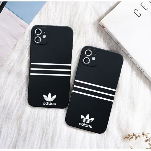 Adidas アディダスブランドiphone 16 17 pro 15 plus 16 pro max 17eケースおしゃれiphone 17 air 16  pro max 15 14 13 12 17eケース iphone 17Pro/16/14 pro/15 pro max 16 plus 17 17eカバー ストラップ付 カード入れ韓国風セレブ愛用 iphone 17e 16 15 17 air アイフォン17 16 15 14 13pro maxケース ジャケットスマホケース コピー