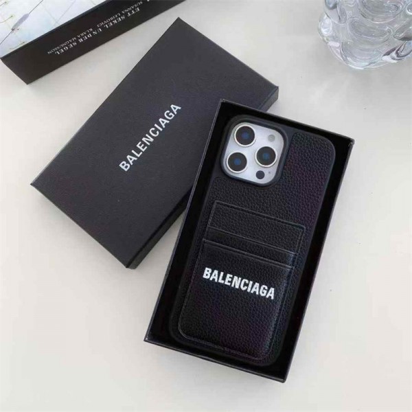 Balenciaga バレンシアガおしゃれiphone 17 air 16  pro max 15 14 13 12 ケース 手帳型バッグ型iphone 17Pro/16/14 pro/15 pro max 16 plus カバー ストラップ付 カード入れiphone16 17 pro air 14 15 16 plusケースカバースタンド付きセレブ愛用全機種対応ハイブランドケース パロディ