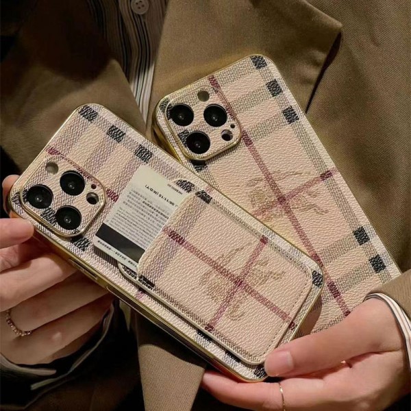 Burberry バーバリーブランドiphone 16 15 plus 16 pro maxケースおしゃれiphone 16  pro max15 14 13 12 ケース 手帳型バッグ型セレブ愛用全機種対応ハイブランドケース パロディiphone16 15 14/13 pro max スマホケース コピー
