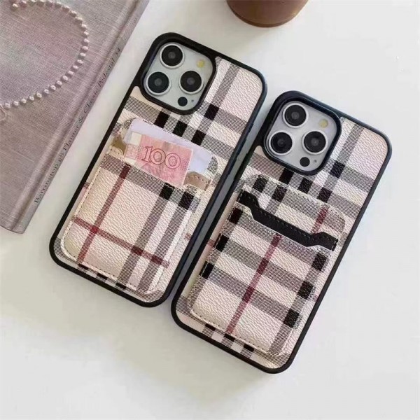 Burberry バーバリーブランドiphone 16 17 pro 15 plus 16 pro maxケースiphone16 17 pro air 14 15 16 plusケースカバースタンド付きセレブ愛用全機種対応ハイブランドケース パロディiphone17 air 16 15 14/13 pro max スマホケース コピー