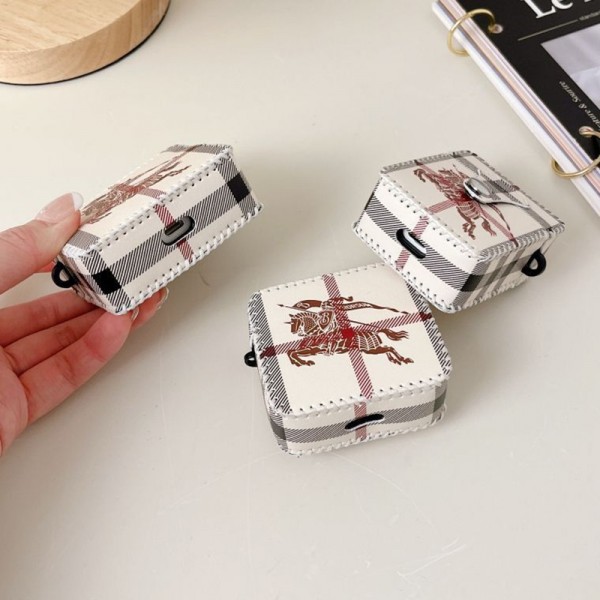 Burberry バーバリーハイブランド AirPods4 3 pro3 2ケースストラップ airpods4カバー 耐衝撃 エアーポッズ4プロ2ケース 激安 ブランド エアーポッズ4 プロ2 3/2/1ケースブランド AirPods 4/3 Pro2/proケース メンズレディーズ