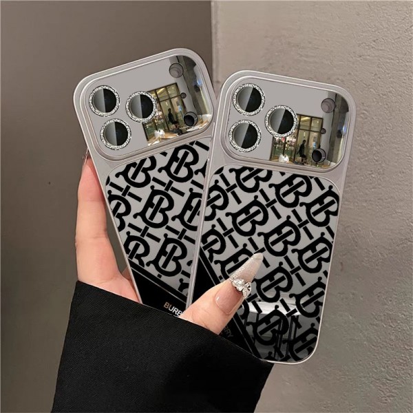 Burberry バーバリーブランドiphone 16 17 pro 15 plus 16 pro max 17eケースiphone 17Pro/16/14 pro/15 pro max 16 plus 17 17eカバー ストラップ付 カード入れセレブ愛用全機種対応ハイブランドケース パロディiphone17 air 16 15 14/13 pro max 17スマホケース コピー
